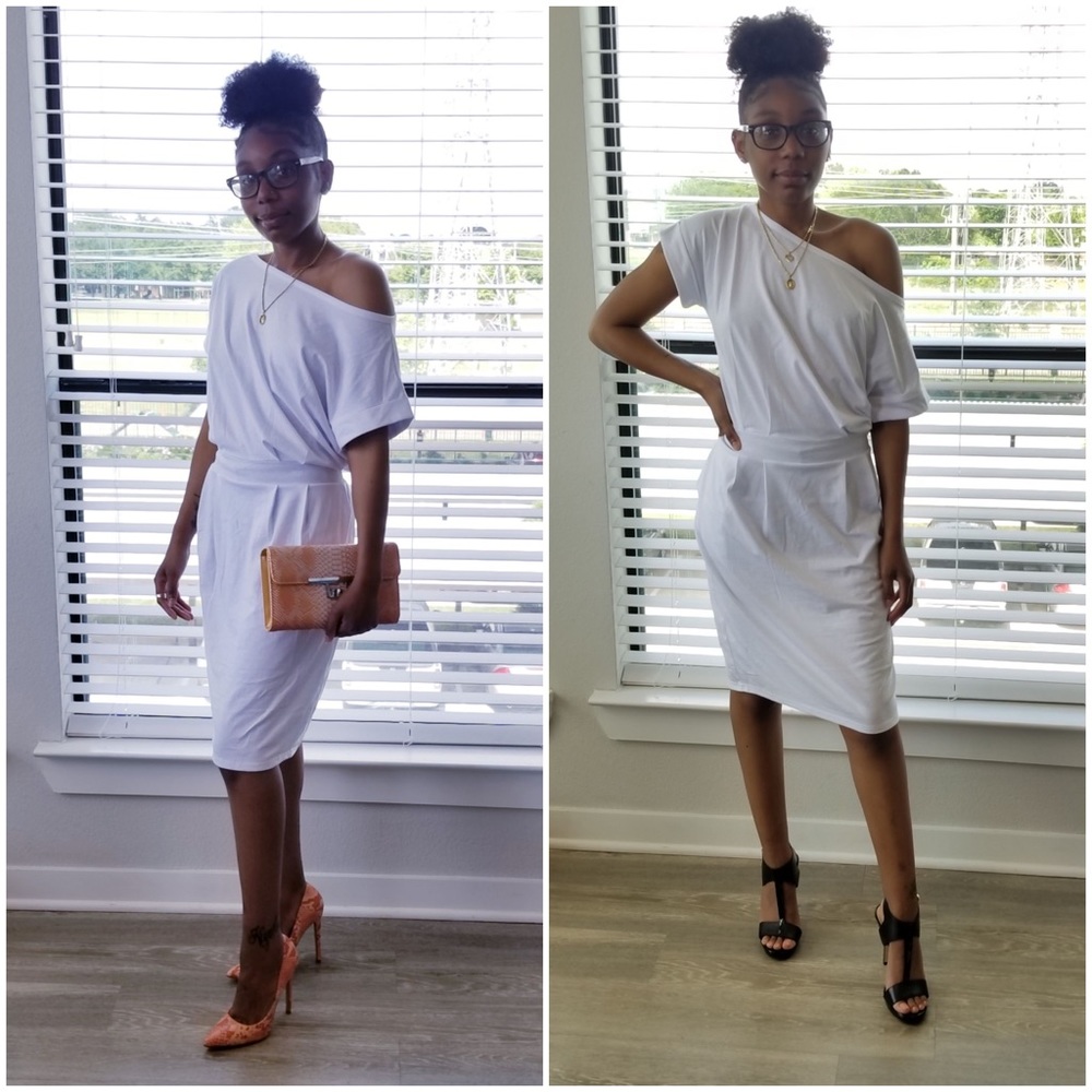 🚨Host Pick🚨 O Neck White Dress